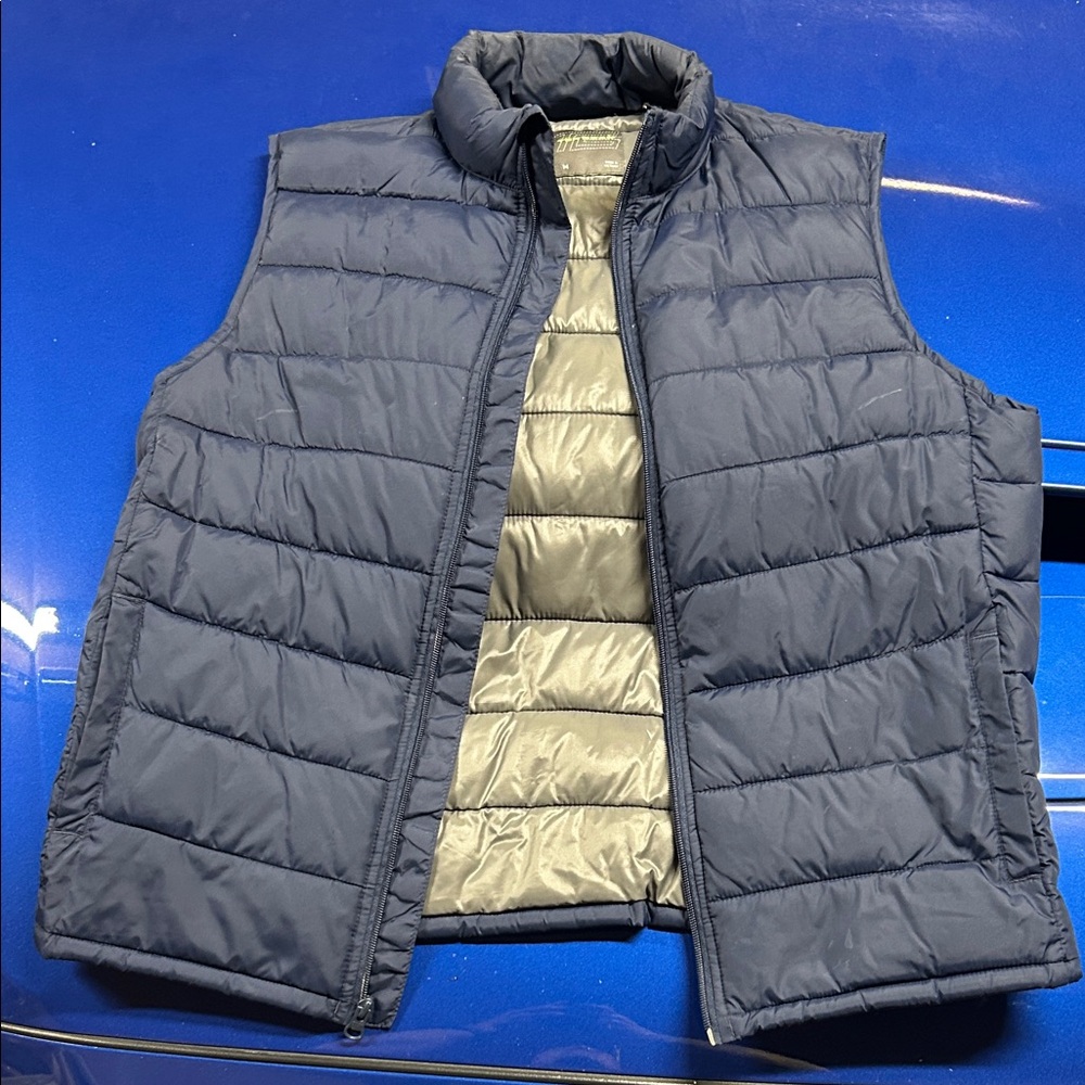 Tek Gear Men's Dark Blue Puffer Vest